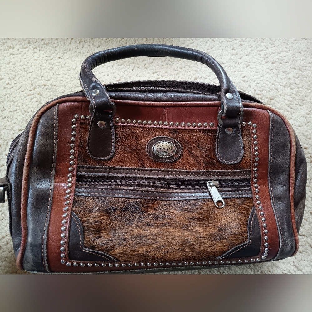 REAL HORSE HAIR and Leather Bag